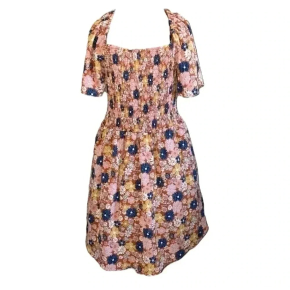 Liberty Love Floral Smock Dress - Picture 1 of 5